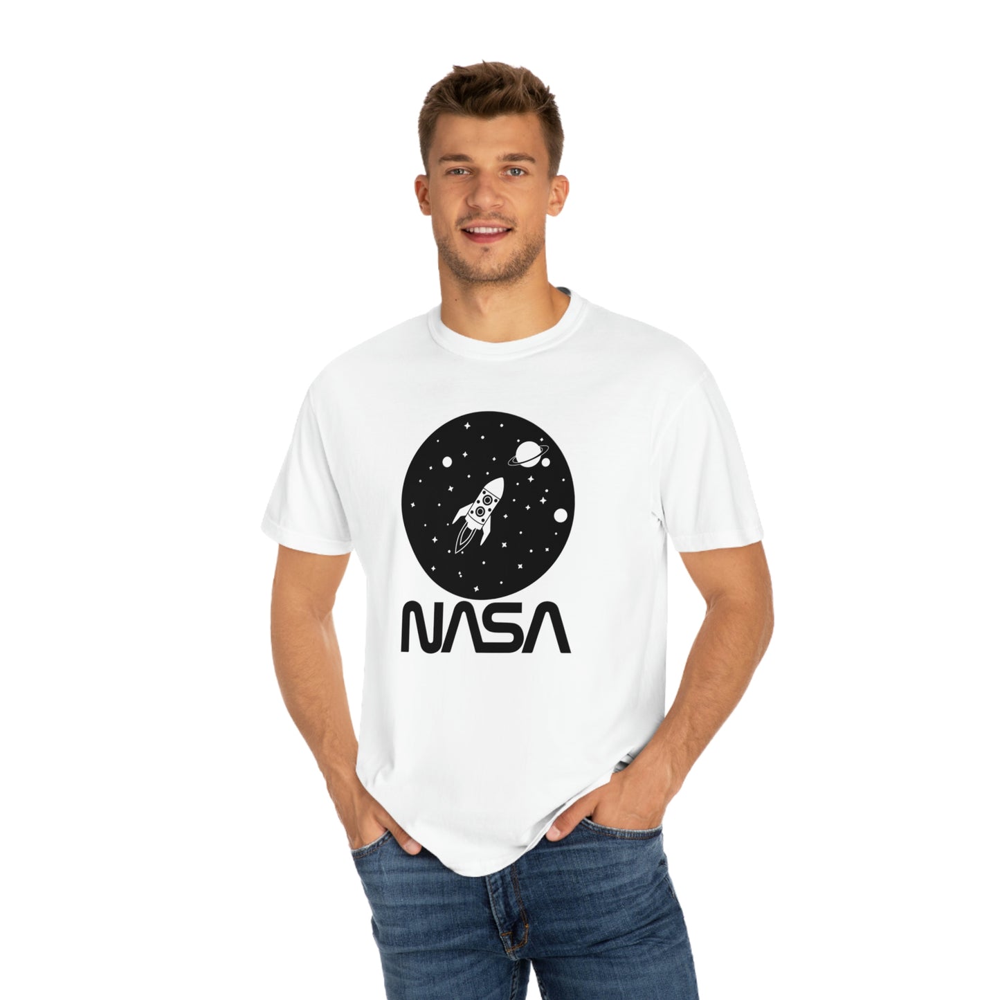 Retro NASA Rocket Tshirt