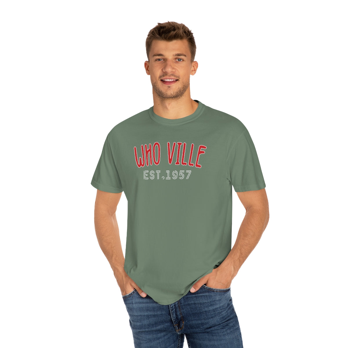 Who Ville Est. 1967 Christmas Holiday Tshirt