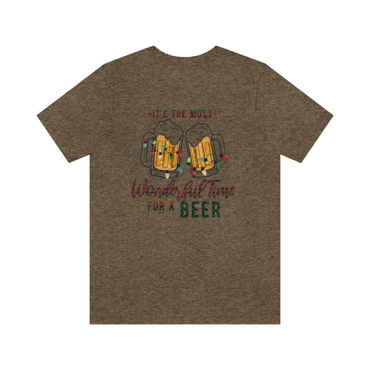 It's the Most Wonderful Time for a Beer Christmas Tshirt