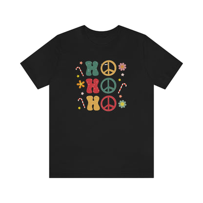Retro Ho Ho Ho Merry Christmas Tshirt