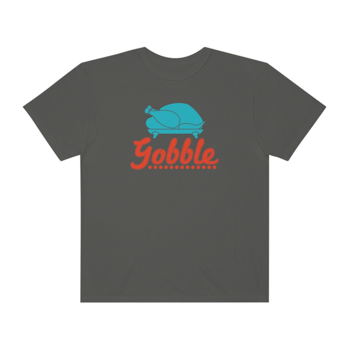 Gobble Turkey Thanksgiving Dinner Themed TShirt