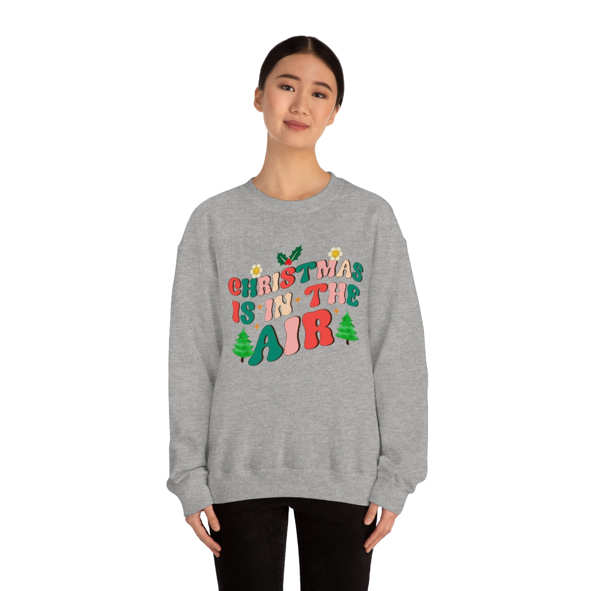 Retro Christmas is in the Air Holiday Sweatshirt