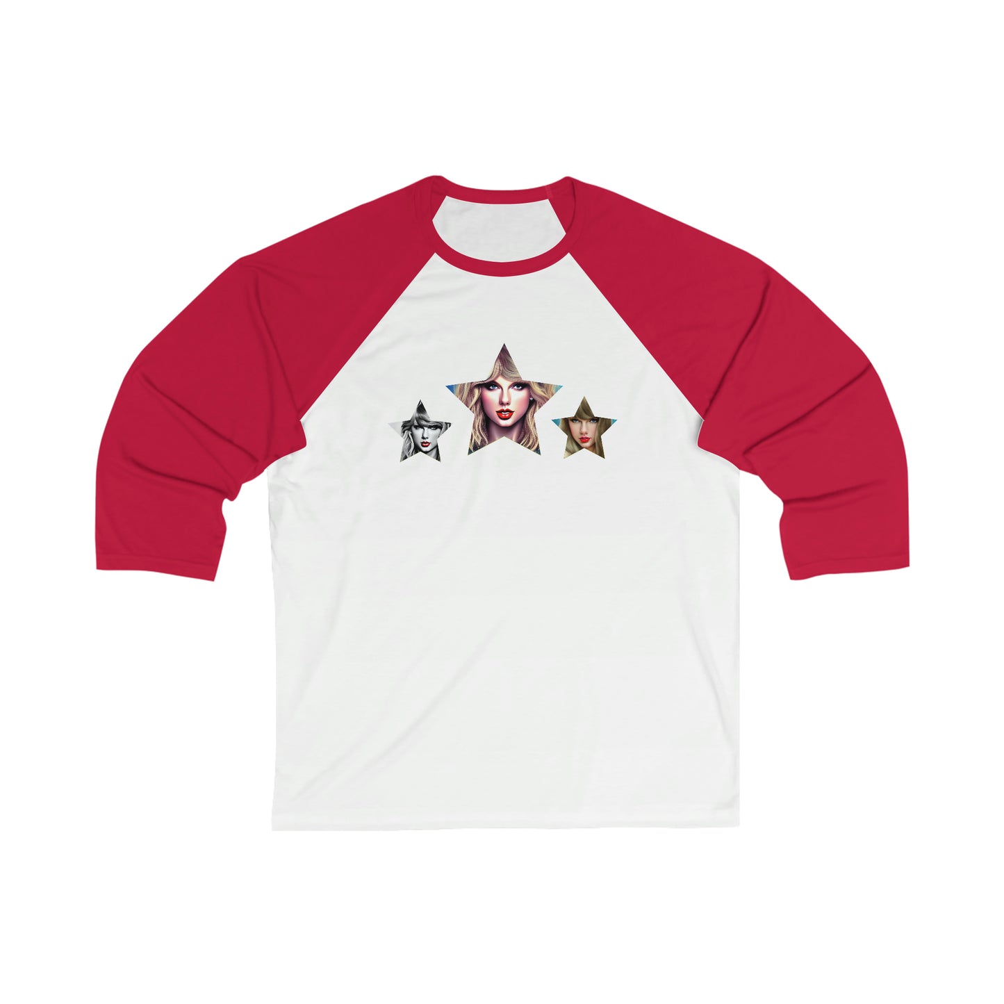 Stars Beautiful Taylor Swift T Swift Taylor Swift Merch Fan Swifty Gift Unisex 3\4 Sleeve Baseball Tee