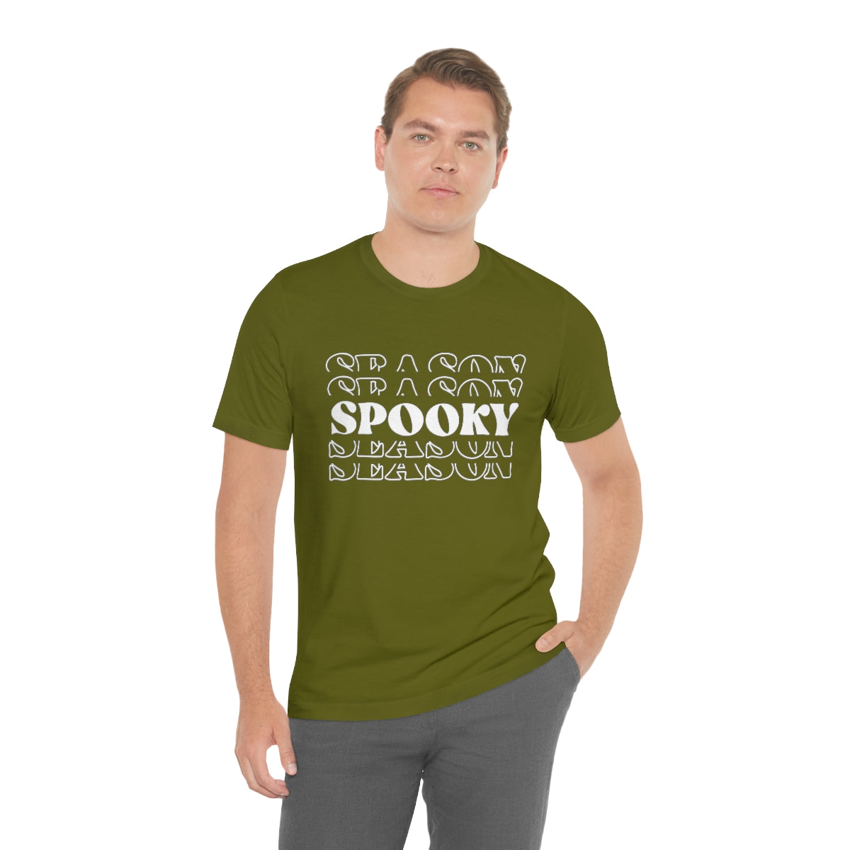 Spooky Season Bold Letters Unisex Jersey Short Sleeve Tee