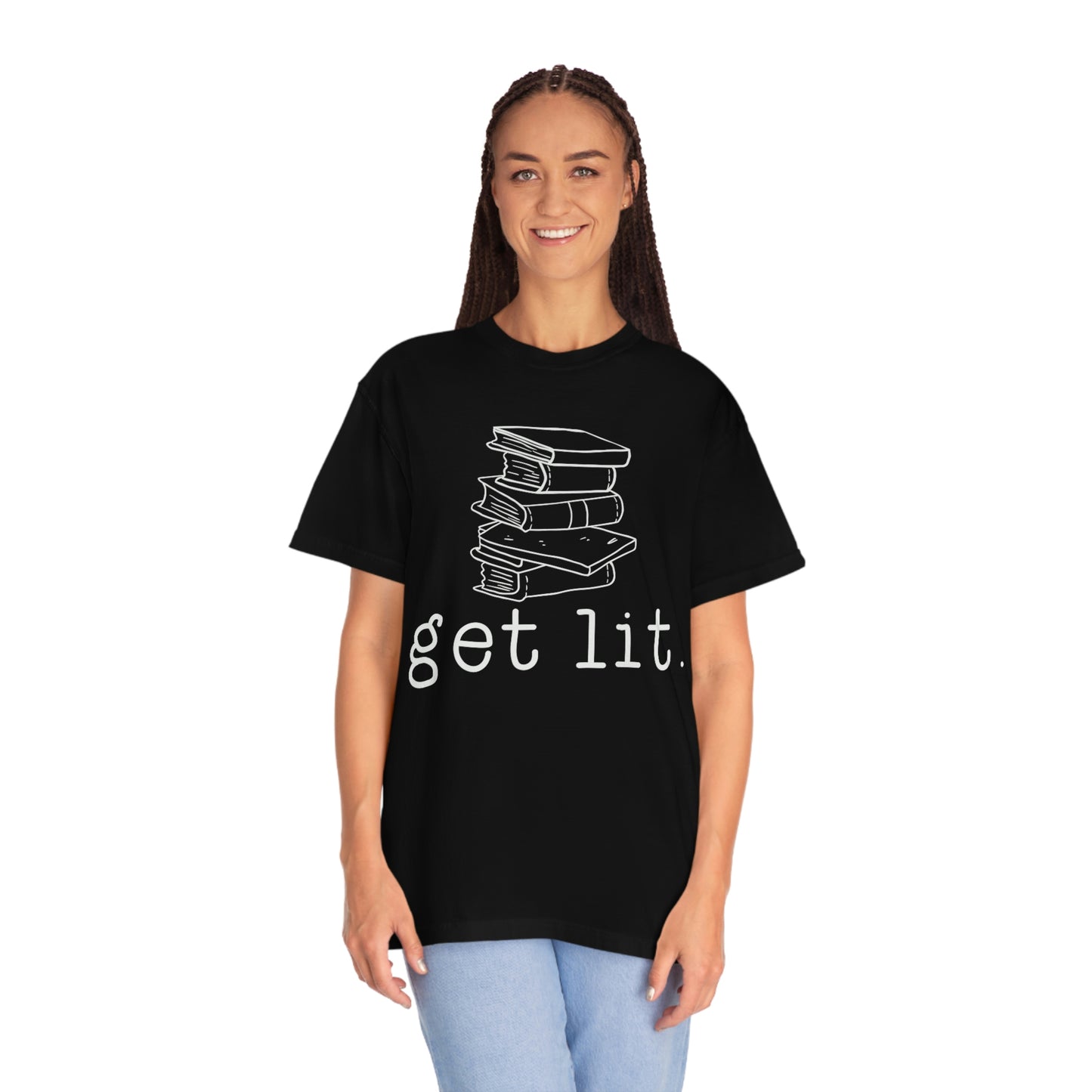 "Get Lit" Reading Books Tshirt