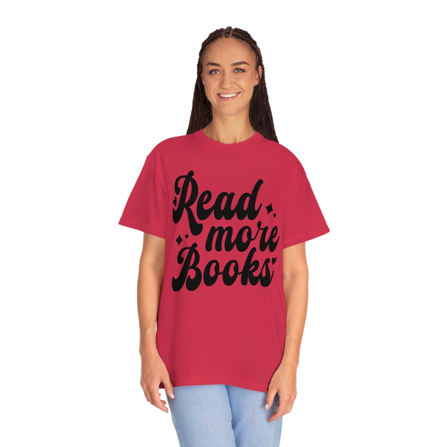 "Read More Books" Reading Books Tshirt