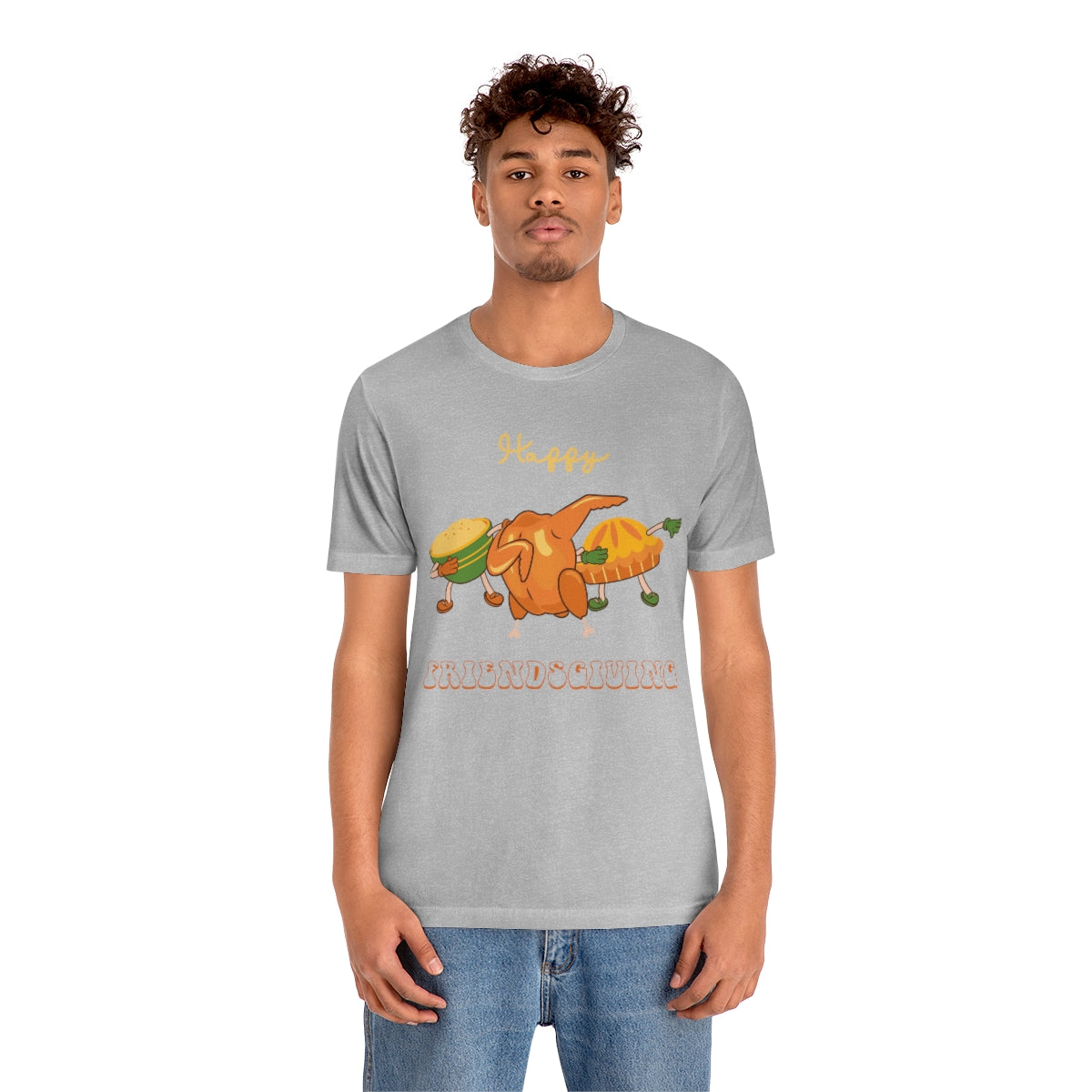 Happy Friendsgiving Thanksgiving Dinner Themed Tshirt