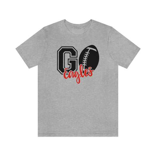 Go Eagles Super Bowl Football Short Sleeve Tshirt