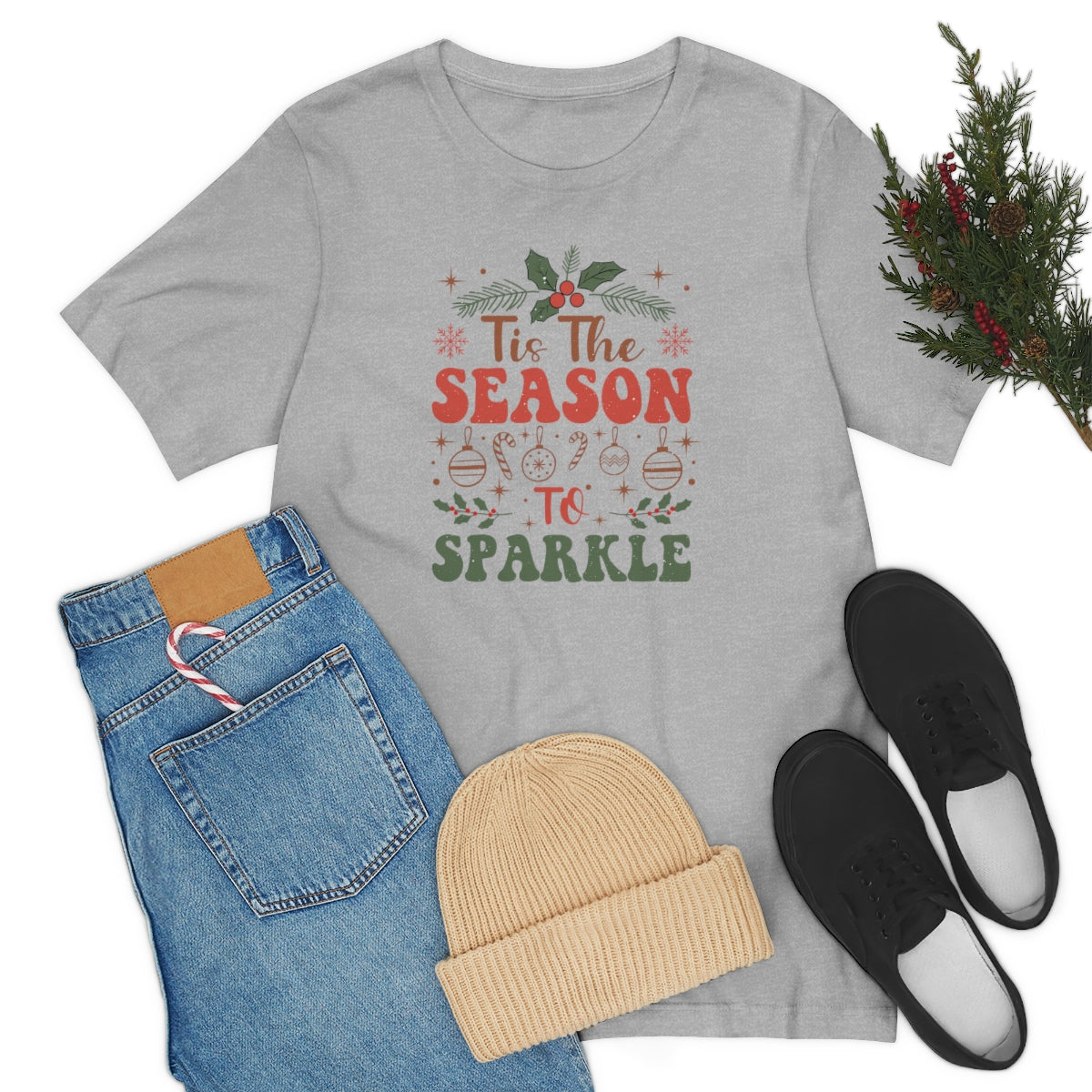 Tis the Season to Sparkle Christmas Tshirt
