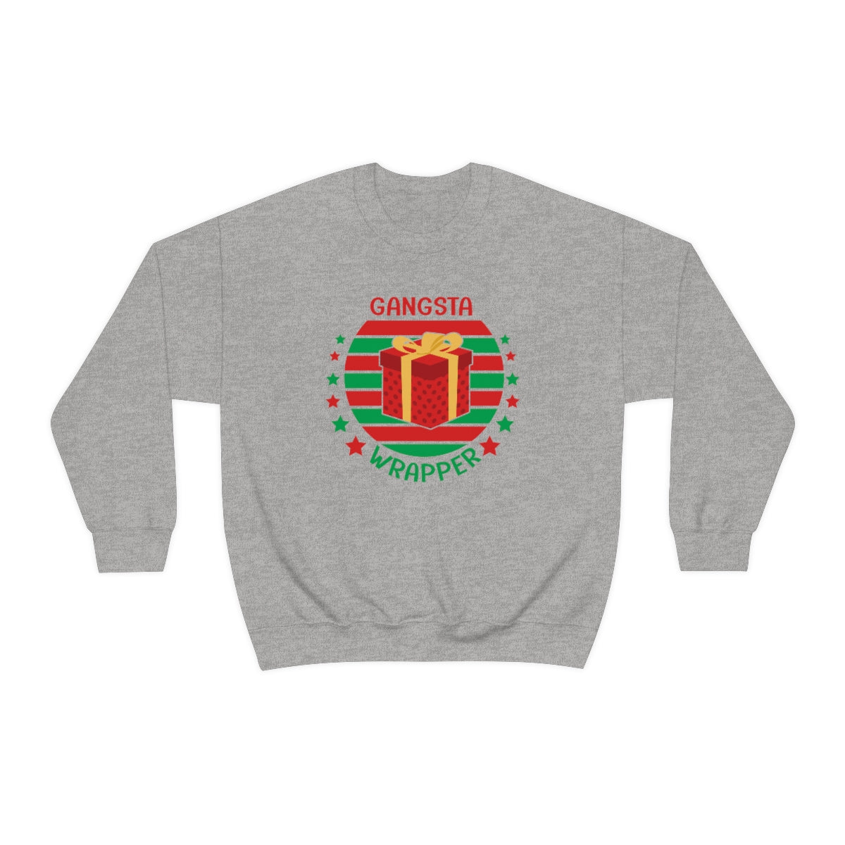 Gangsta Wrapper Cute Funny Christmas Sweatshirt