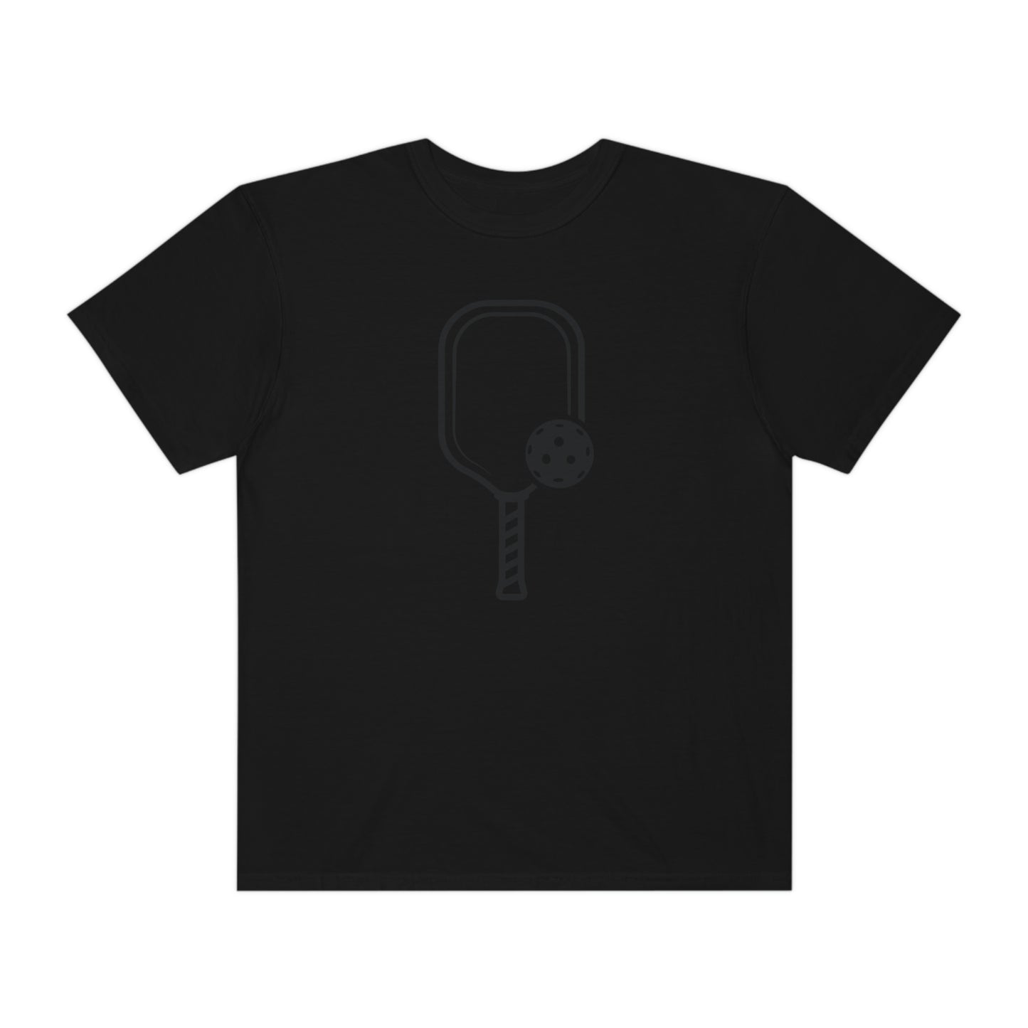 Simple Minimalist Pickleball Racket Tshirt