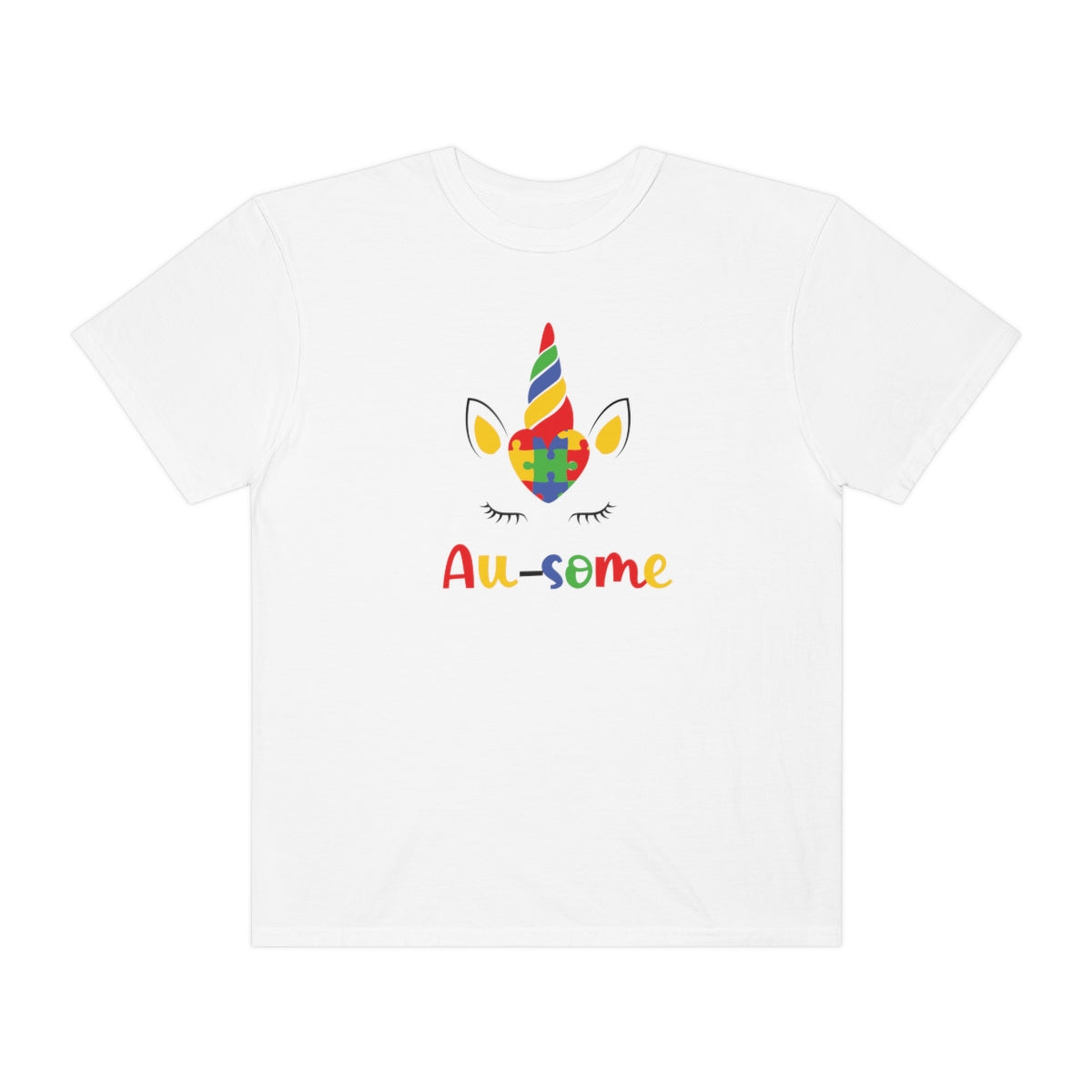 Cute Ausome Unicorn Autism Awareness Tshirt