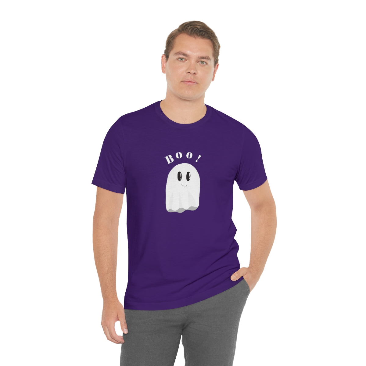 Cool Boo Ghost Design Unisex Jersey Short Sleeve Tee