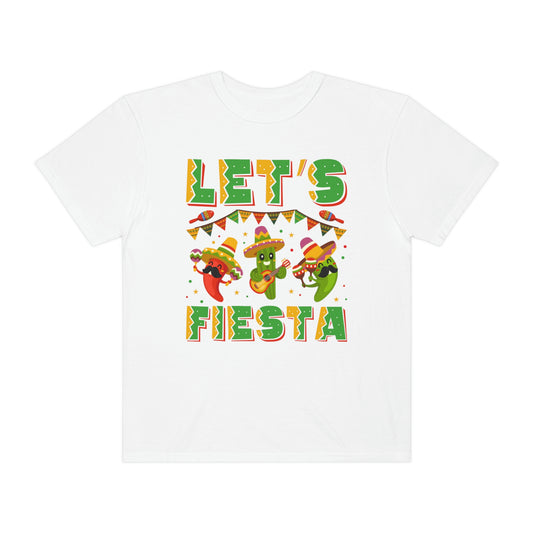 Let's Fiesta Cute Cinco De Mayo Peppers Tshirt