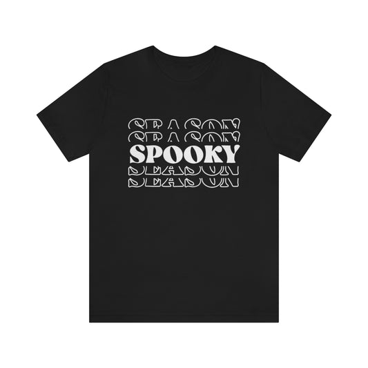 Spooky Season Bold Letters Unisex Jersey Short Sleeve Tee