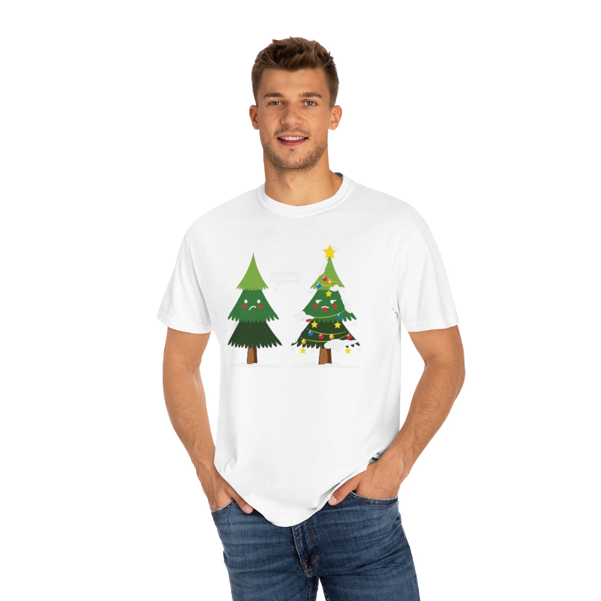 Christmas Trees Cursing Funny Xmas TeeShirt