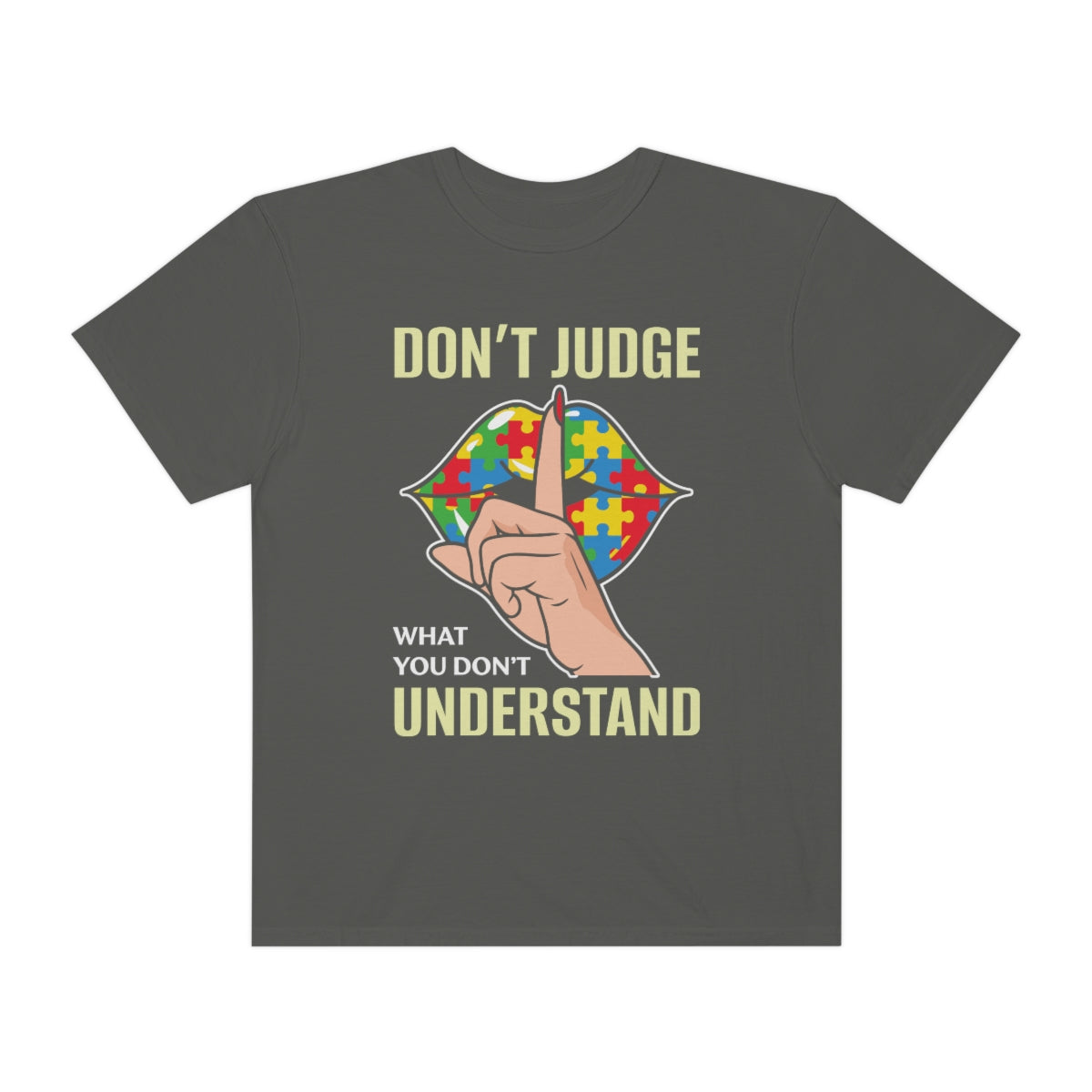 Don't Judge What You Don't Understand Autism Awareness Tshirt