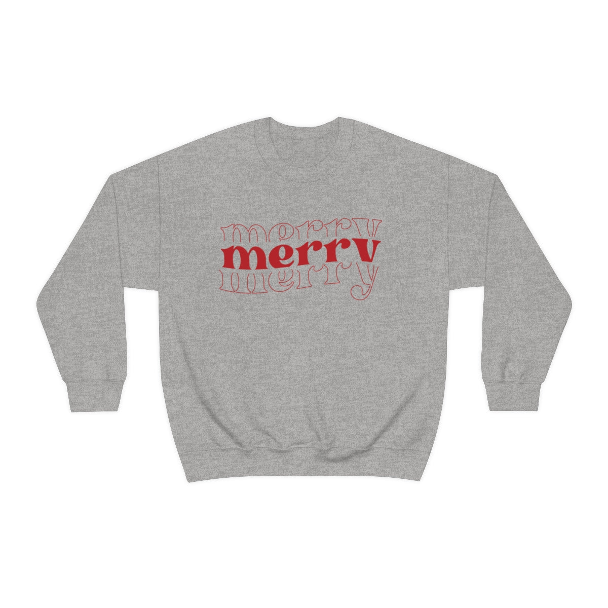 Merry Merry Merry Christmas Sweatshirt