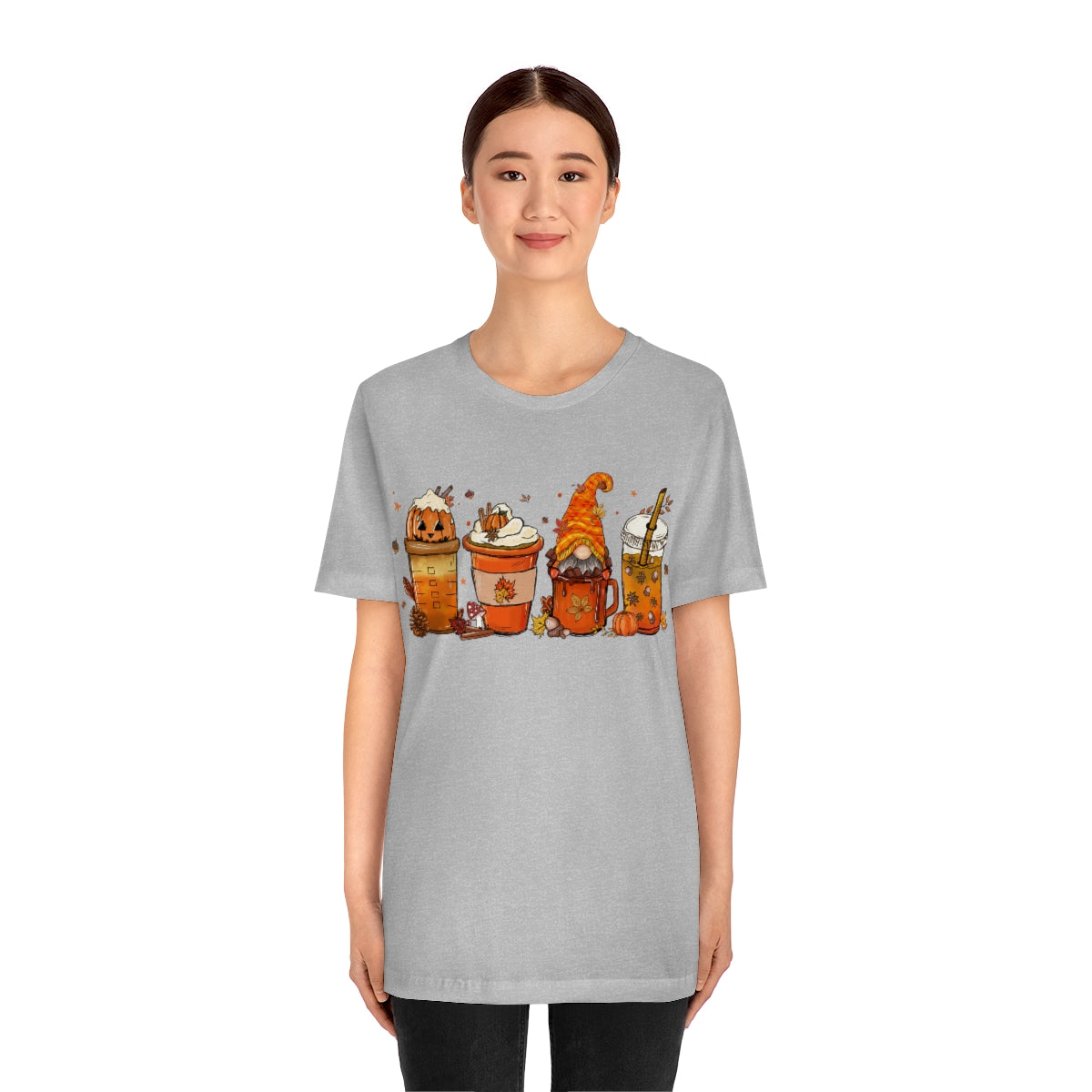 Fall Coffee Shirt, Pumpkin Spice, Funny Coffee Shirt, Coffee Lover Gift, Coffee Addict Shirt on Unisex Jersey Short Sleeve Tee