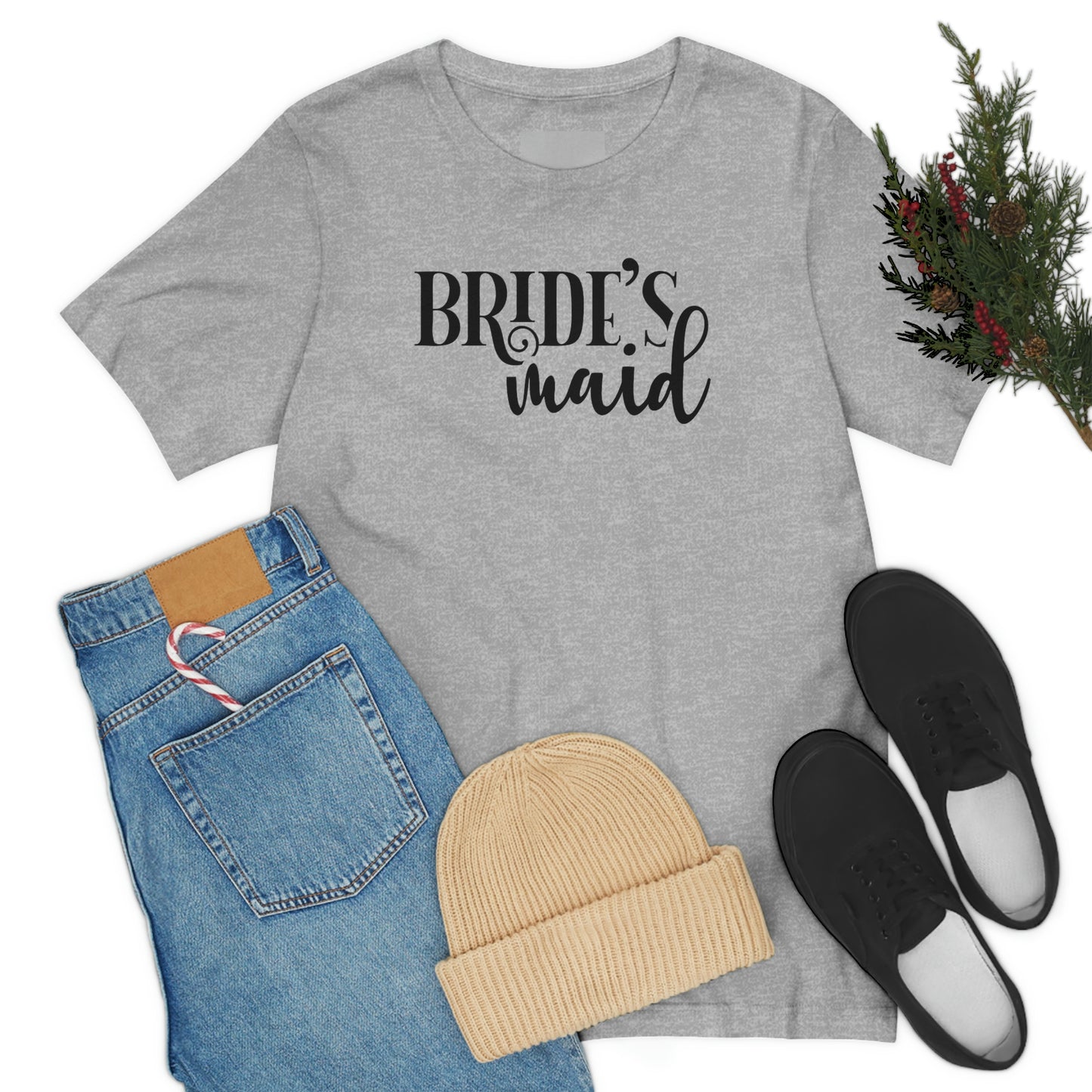 Bride's Maid Bachelorette Bridal Bride to Be Short Sleeve Tshirt