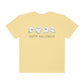 Happy Halloween Cute Ghost Tshirt Design on Unisex Garment-Dyed T-shirt