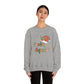 Santa Squad Groovy Retro Style Christmas Sweatshirt