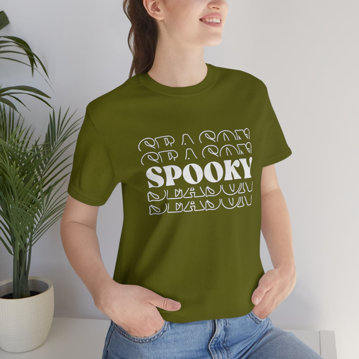 Spooky Season Bold Letters Unisex Jersey Short Sleeve Tee