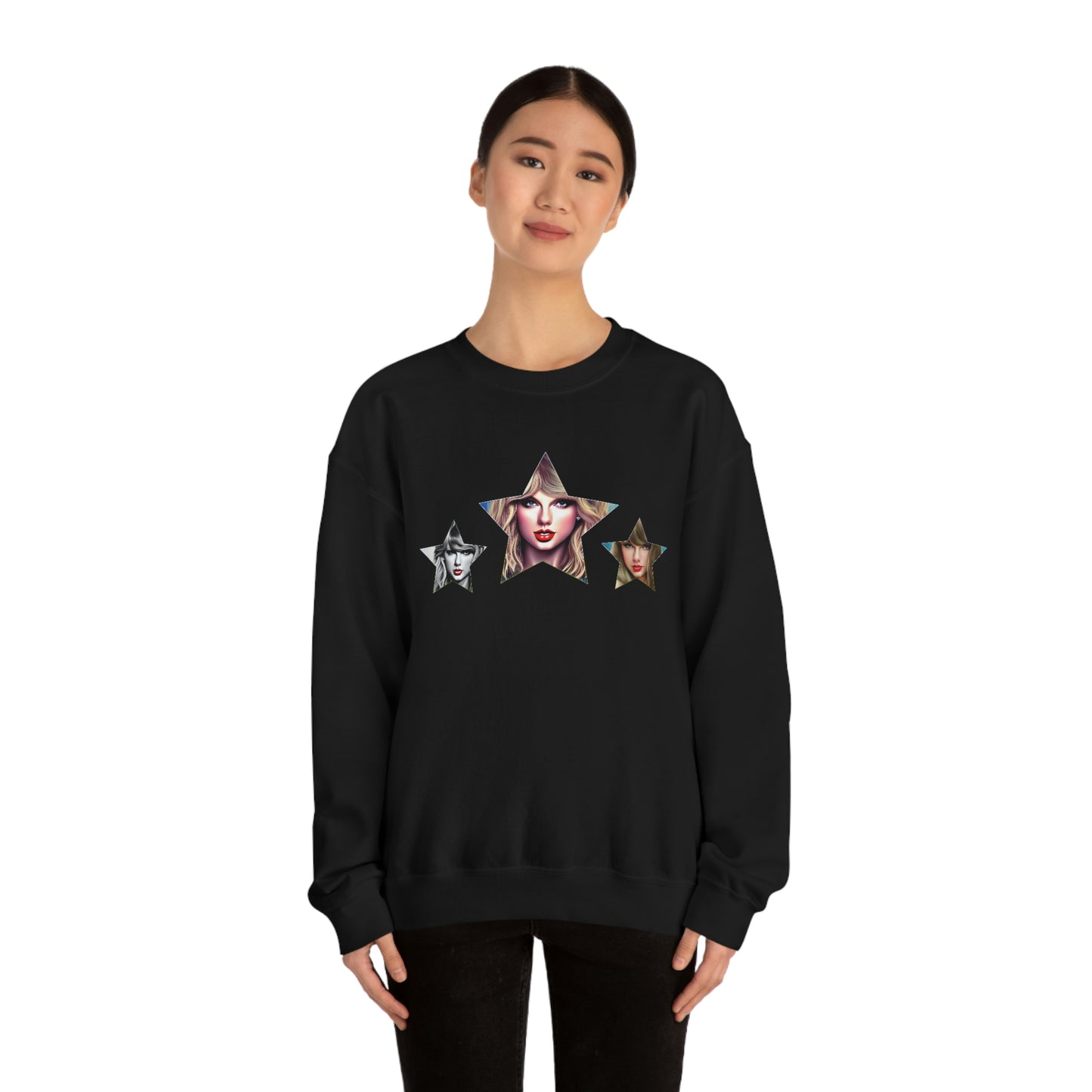 Stars Beautiful Taylor Swift T Swift Taylor Swift Merch Fan Swifty Gift Crewneck Sweatshirt