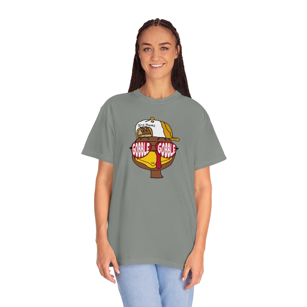 Gobble Gobble Cool Turkey with Sunglasses Thanksgiving TShirt