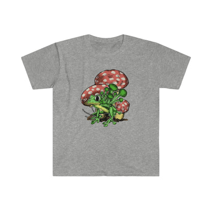 Frog Magic Mushroom Tshirt