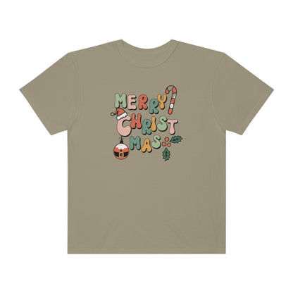 Retro Style Merry Christmas Tshirt