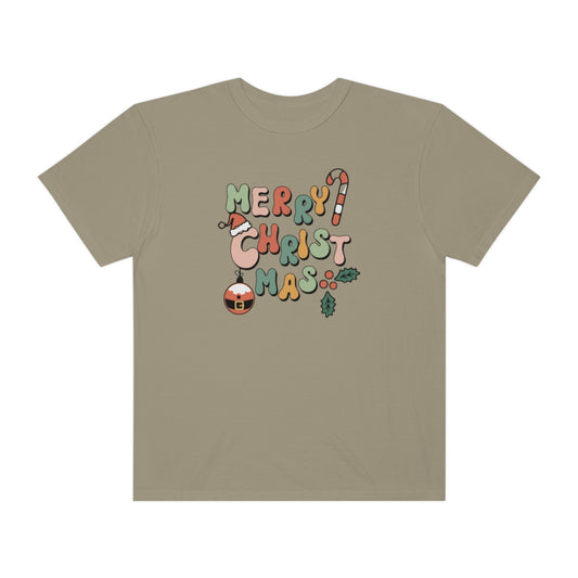 Retro Style Merry Christmas Tshirt