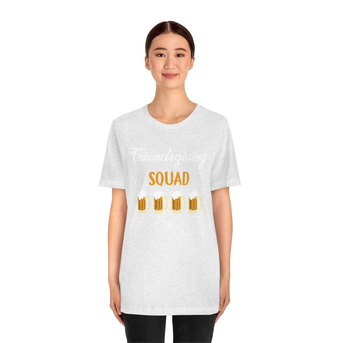 Friendsgiving Squad Beer Themed Thanksgiving Tshirt