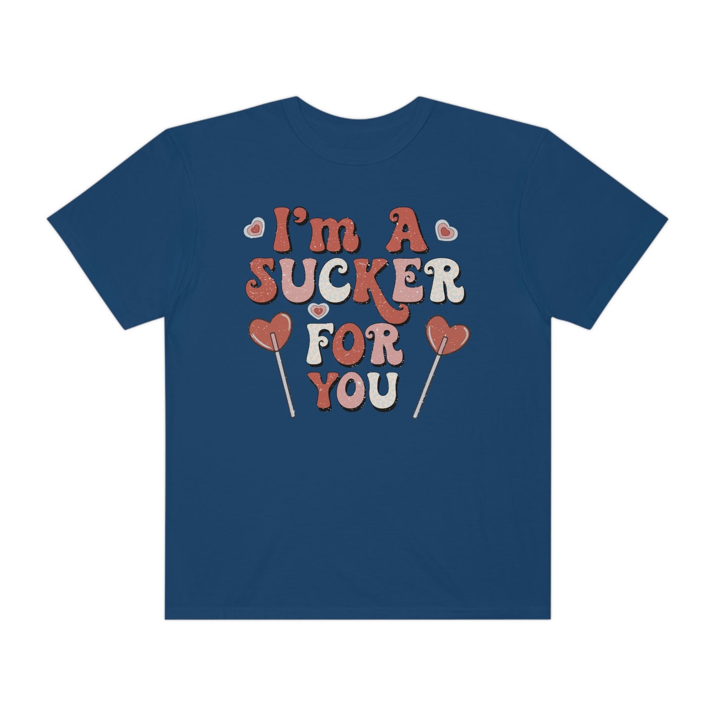 Sucker For You Shirt, Lollipop Shirt , Valentine's Day Shirt, Everyday Shirt, Shirt for Her, Cute Valentines Shirt, Heart Lollipop Tee