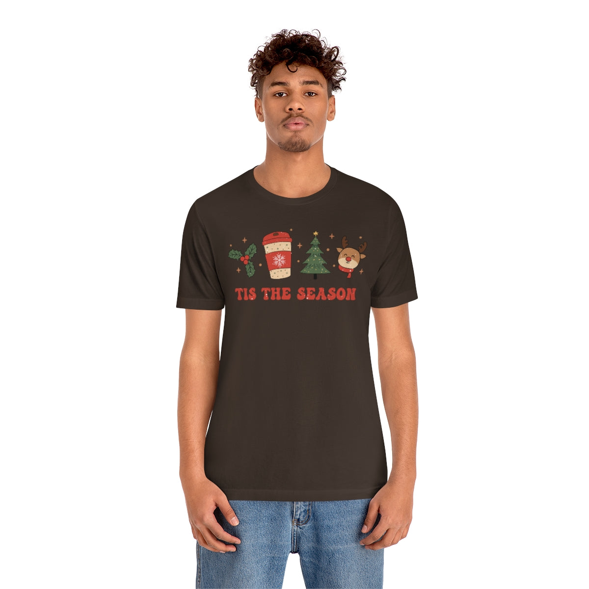 Tis the Season Coffee Themed Christmas Tshirt