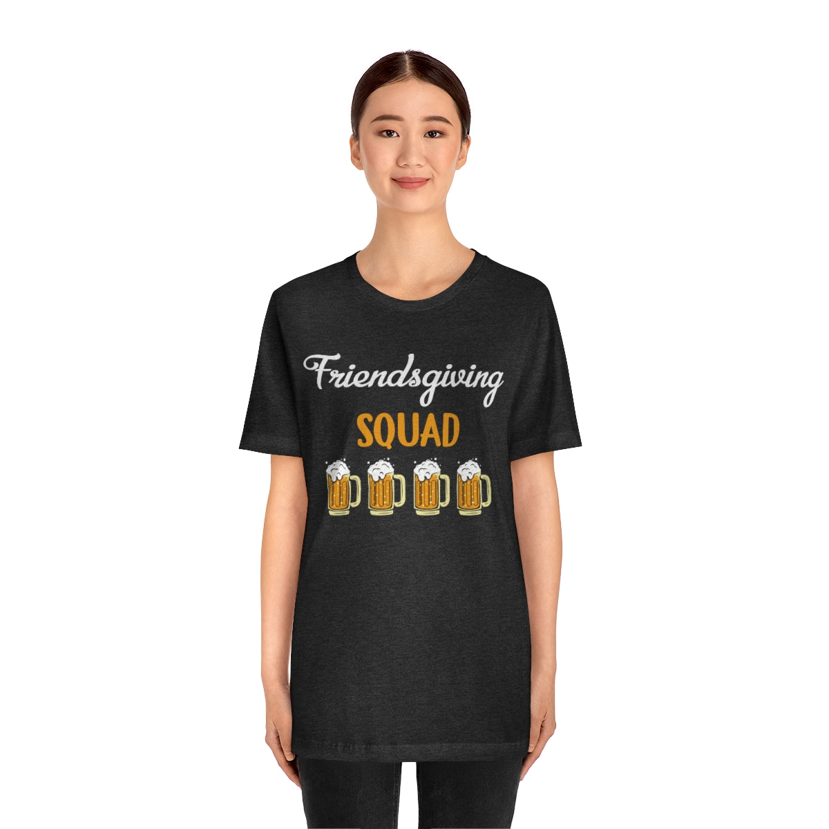 Friendsgiving Squad Beer Themed Thanksgiving Tshirt