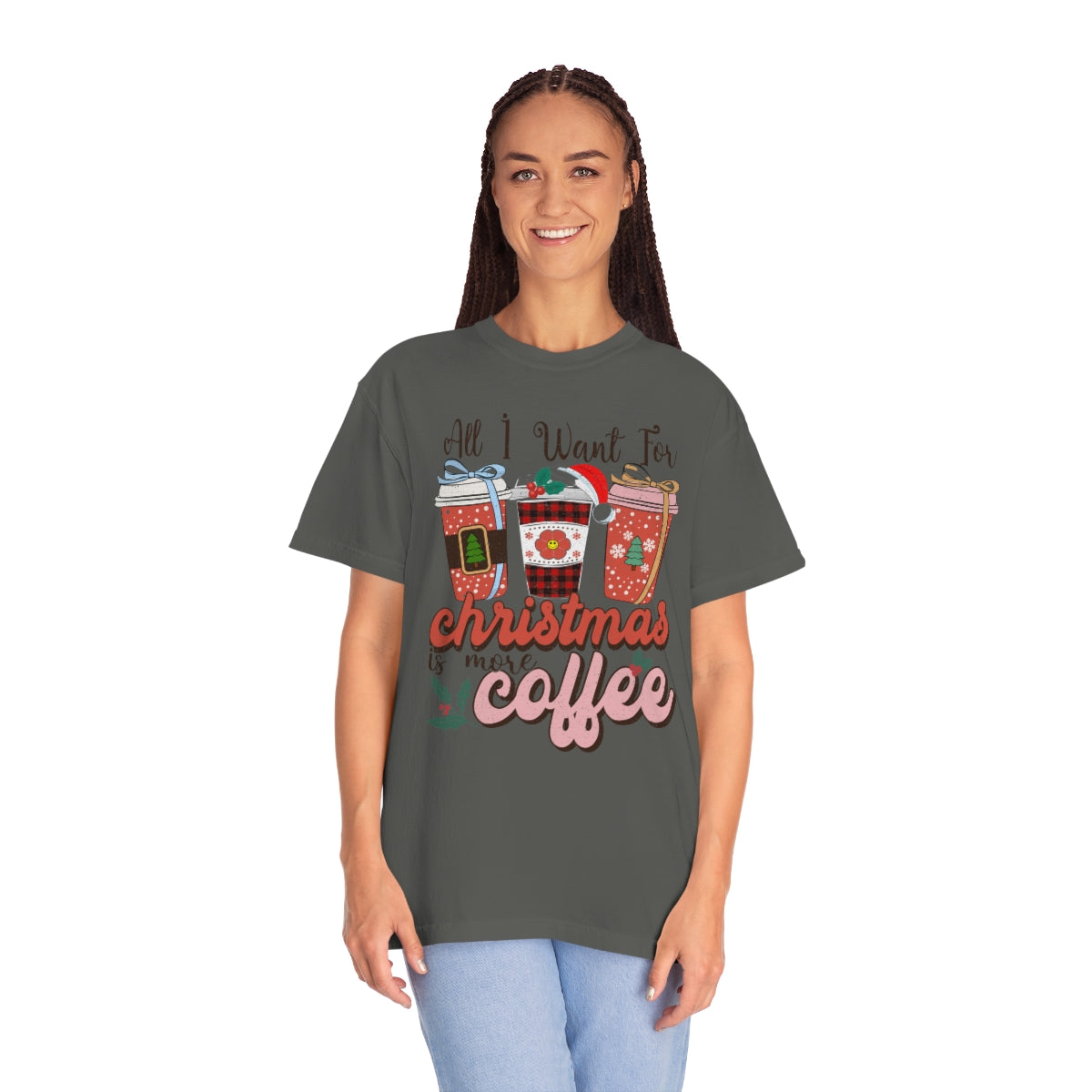 All I want for Christmas is More Coffee Xmas Tshirt