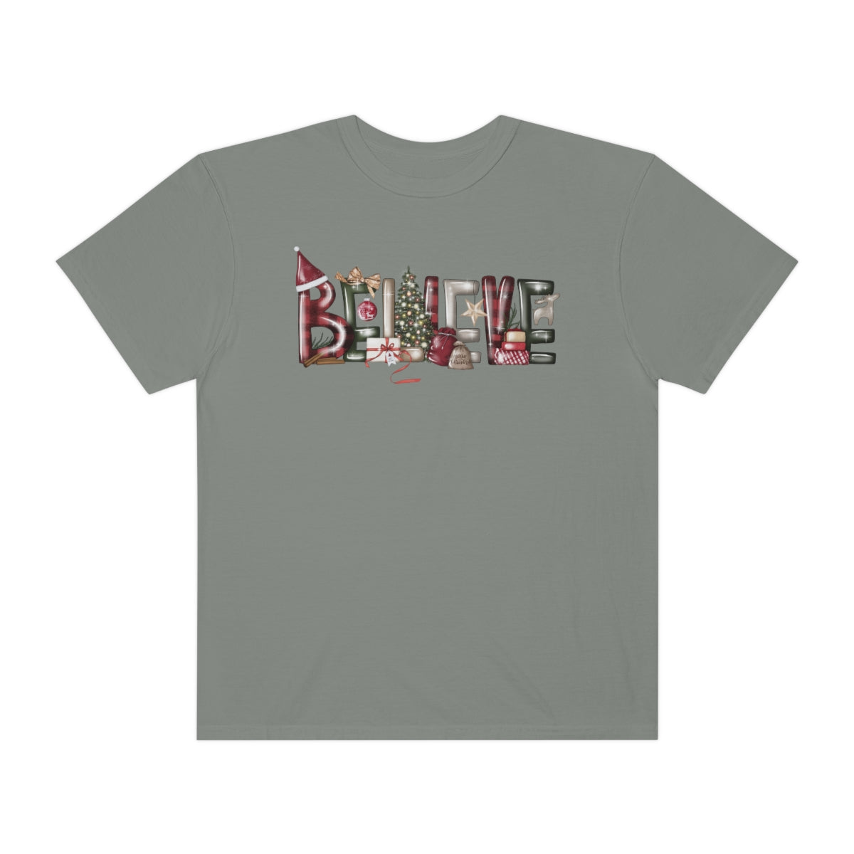 Believe Christmas Magic Holiday Tshirt