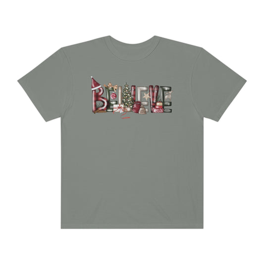 Believe Christmas Magic Holiday Tshirt