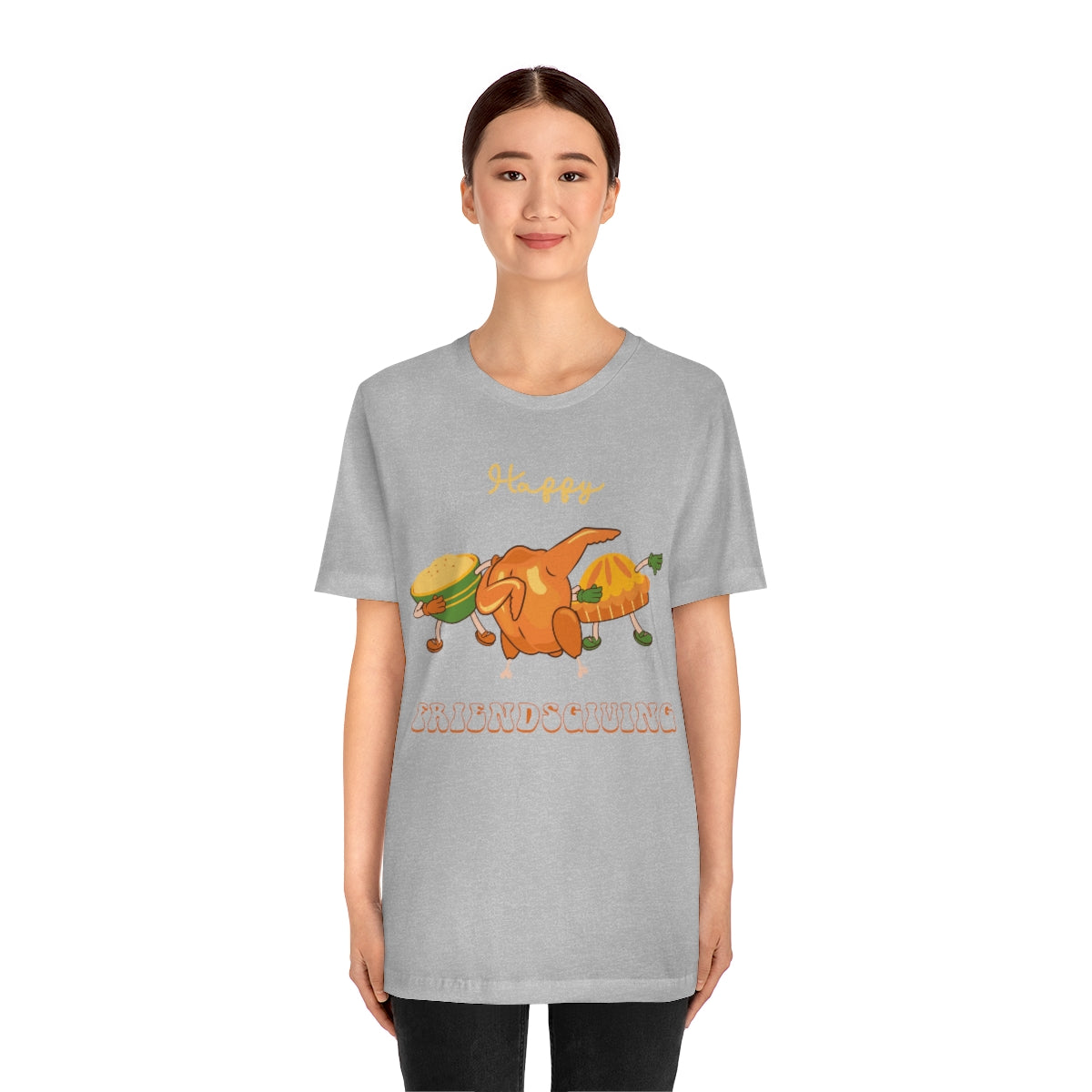 Happy Friendsgiving Thanksgiving Dinner Themed Tshirt