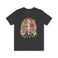 Skeleton Ribcage with Christmas Lights Tshirt
