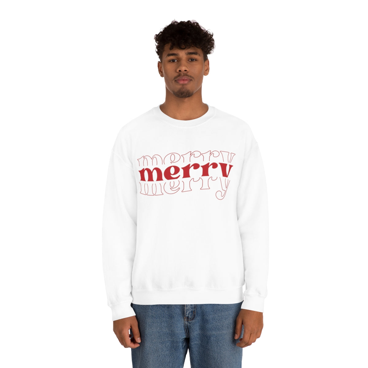 Merry Merry Merry Christmas Sweatshirt