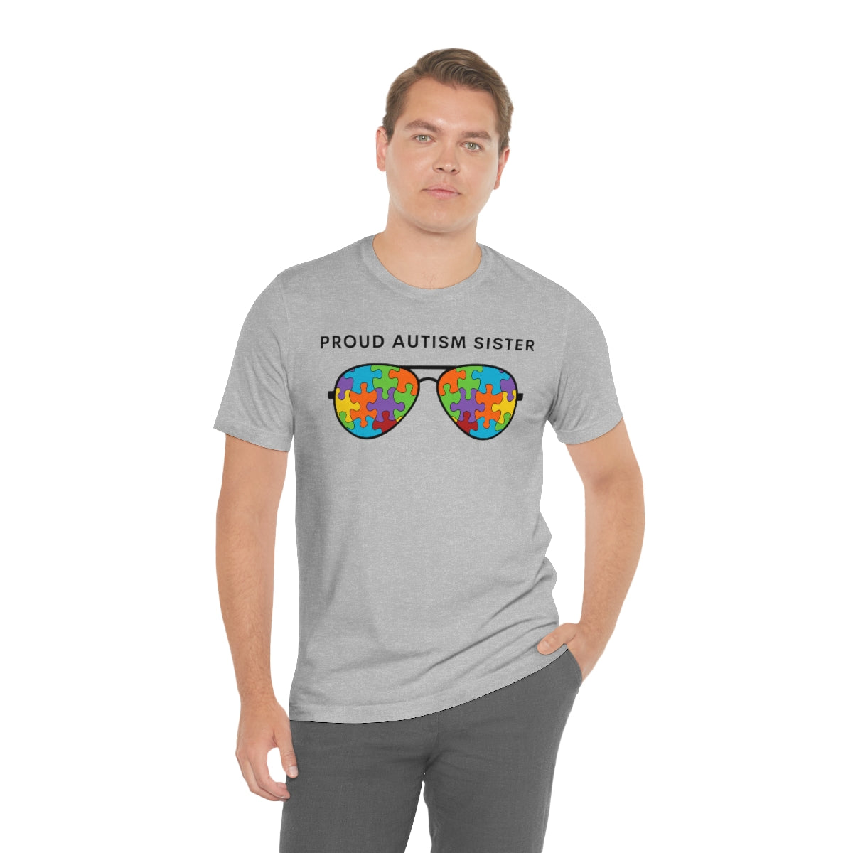 Proud Autism Sister Tshirt