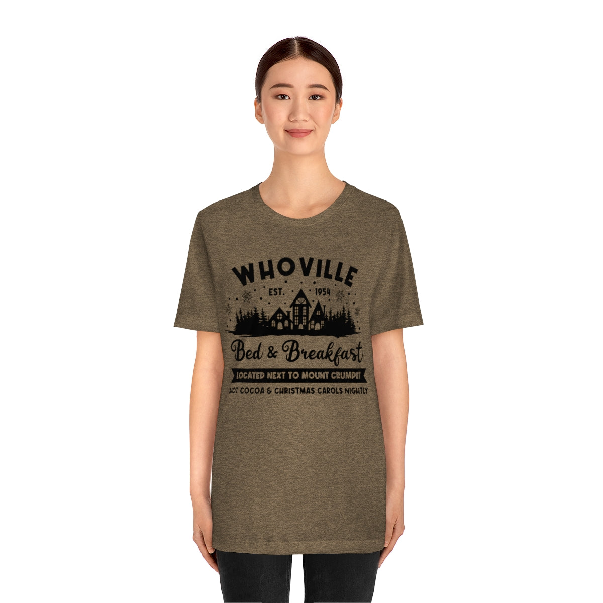 Whoville Bed & Breakfast Cute Christmas Holiday Tshirt