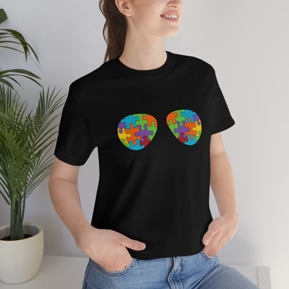 Proud Autism Sister Tshirt