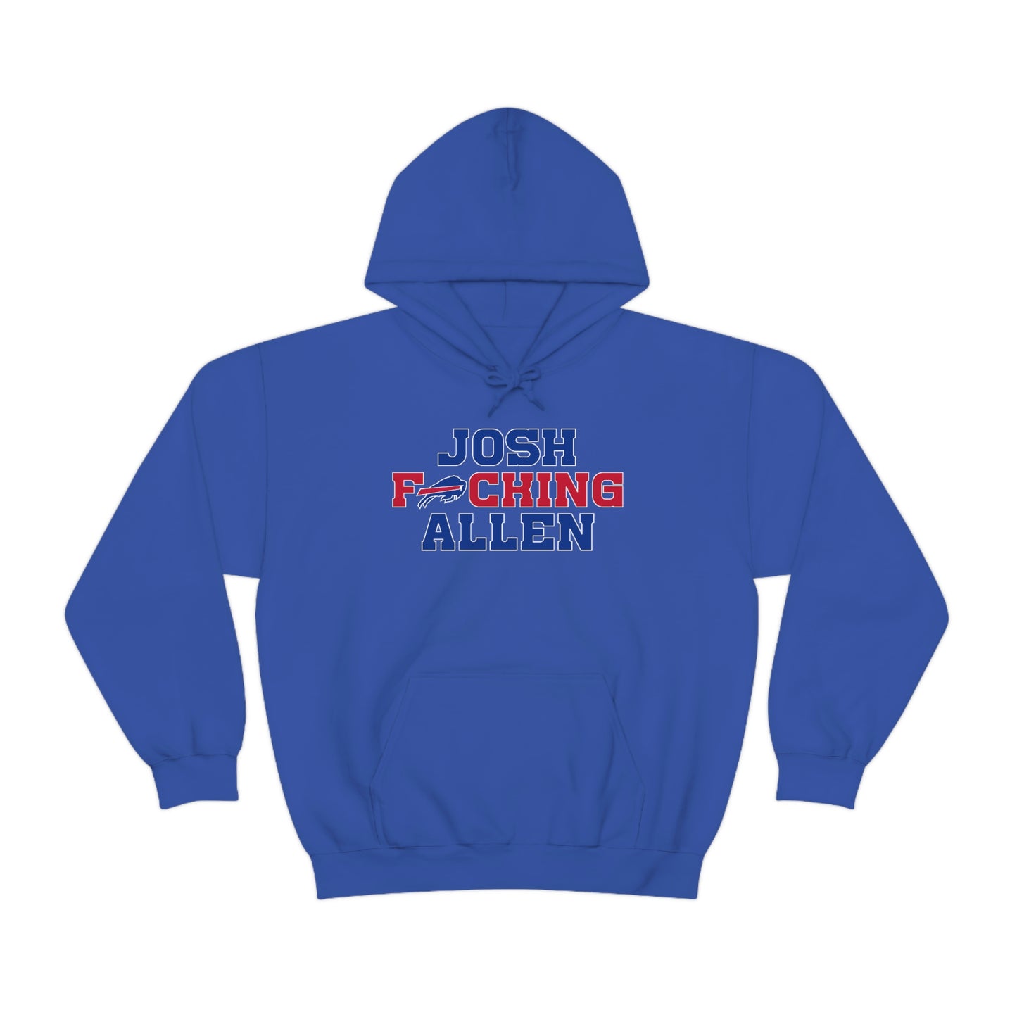 Josh Freaking Allen Bills Mafia #17 Buffalo Bills Football Hooded Sweatshirt