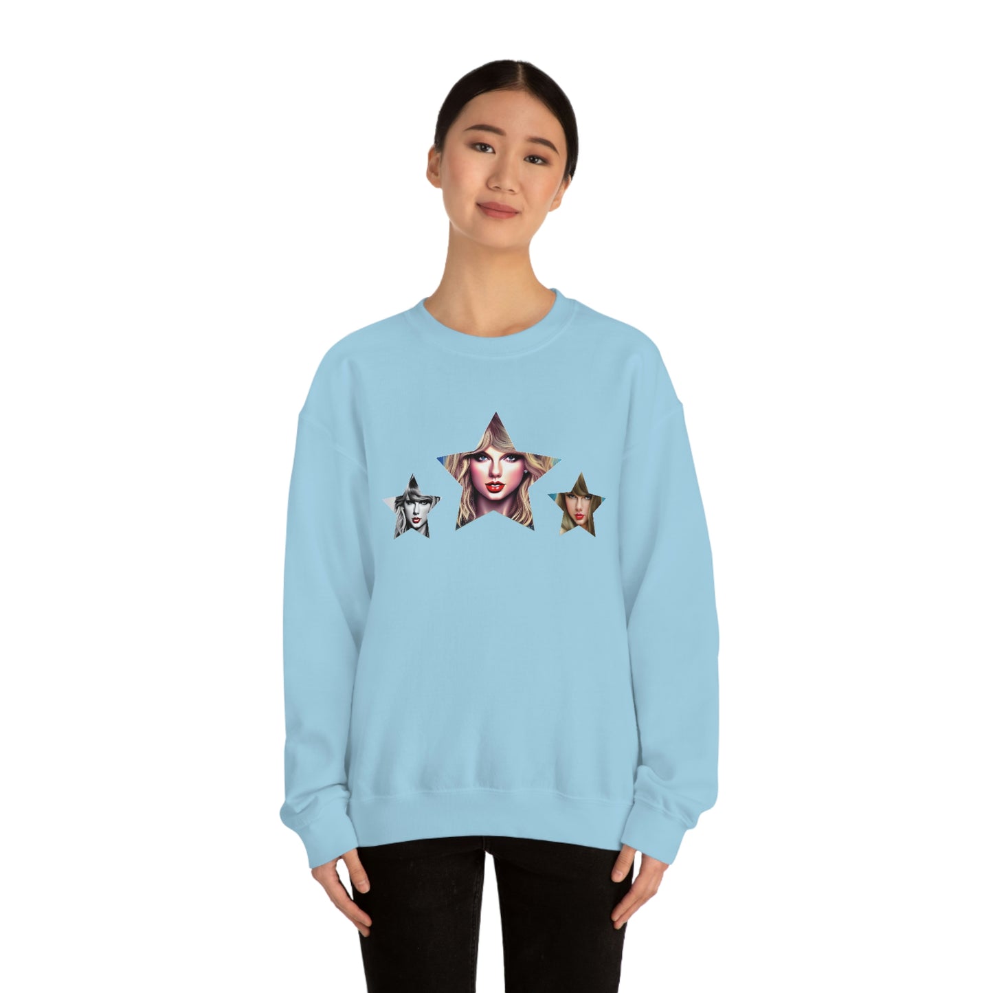 Stars Beautiful Taylor Swift T Swift Taylor Swift Merch Fan Swifty Gift Crewneck Sweatshirt