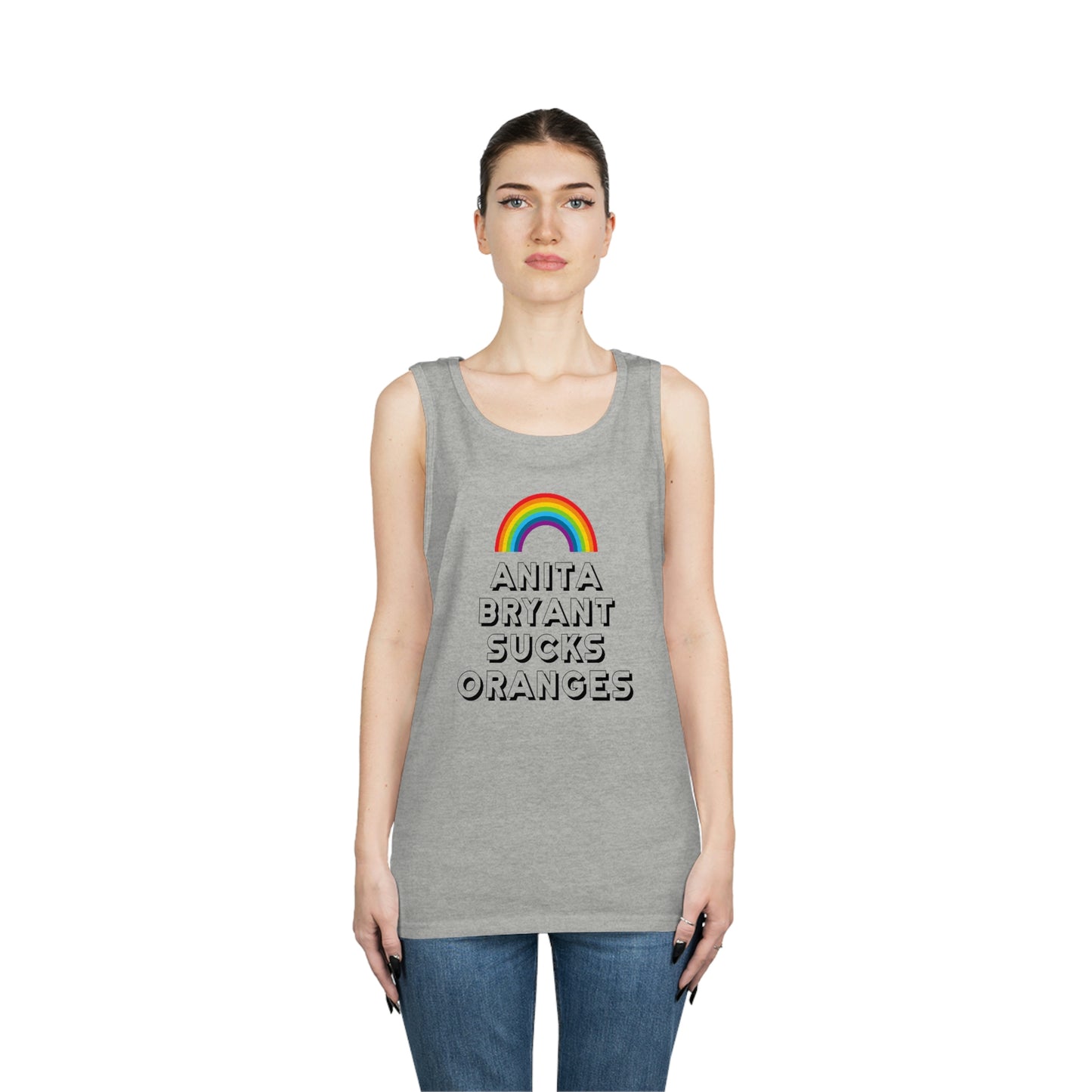 Anita Bryant Sucks Oranges Gay Pride Gay Rights Rainbow Tank Top