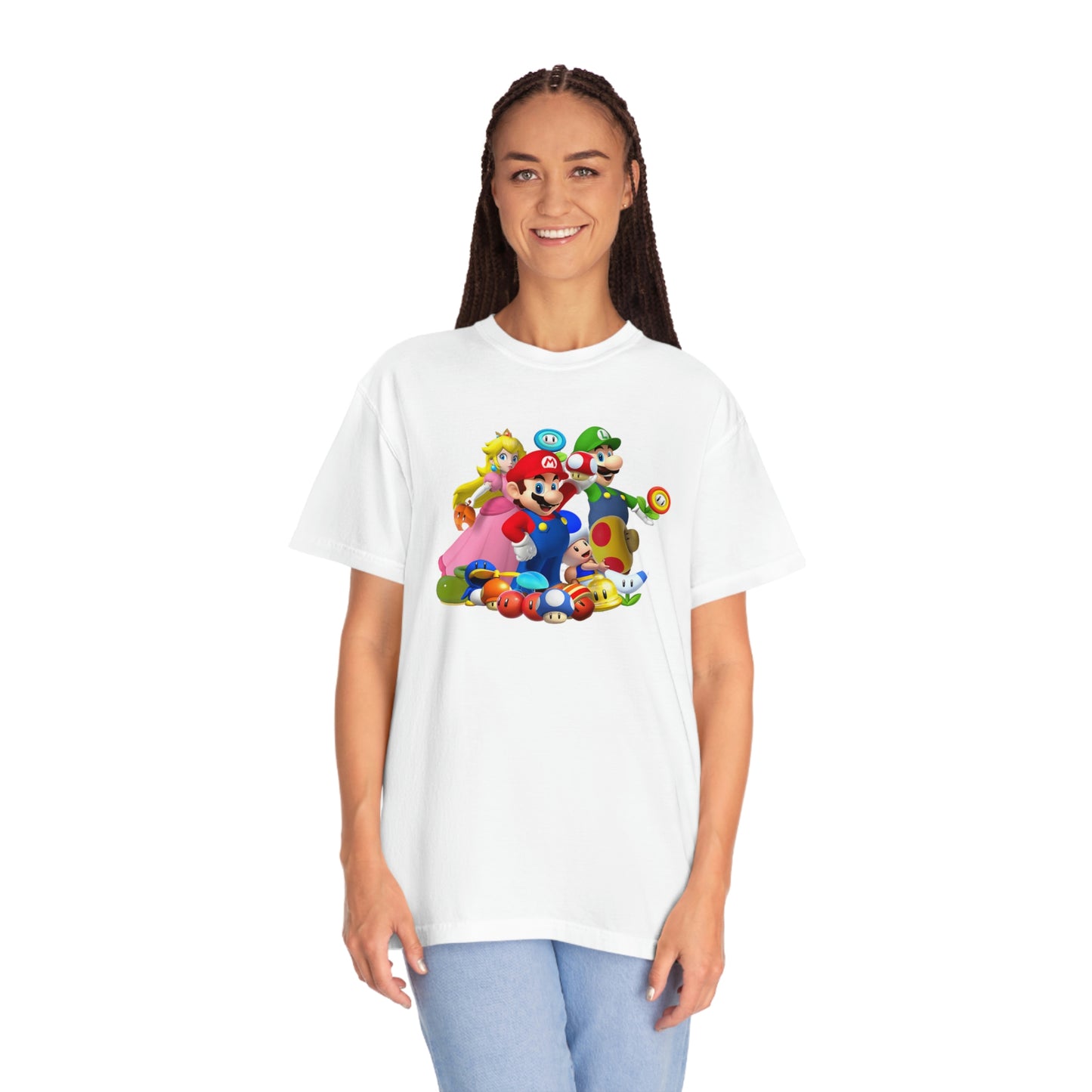 Mario Crew Themed Tshirt