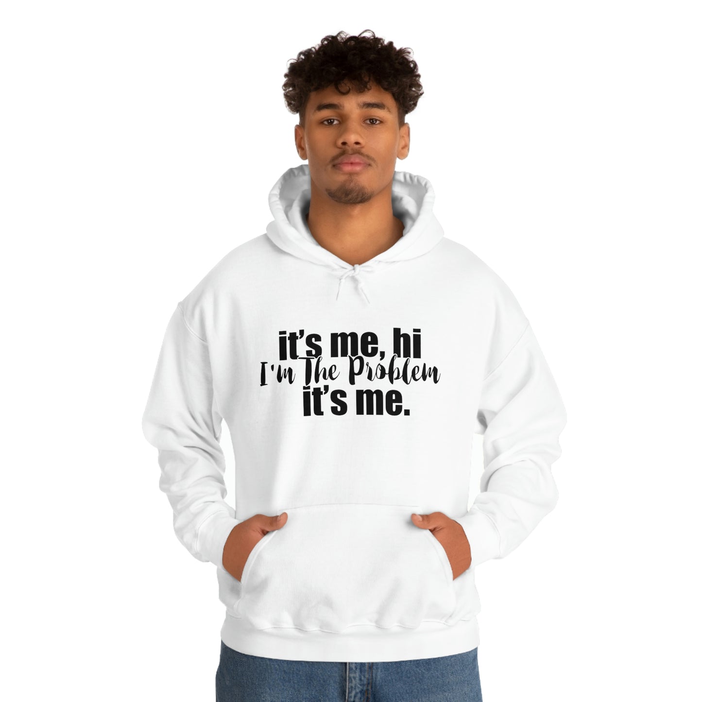 Its Me, Hi, I'm the Problem it's Me, T Swift Taylor Swift Merch Fan Gift Hooded Sweatshirt